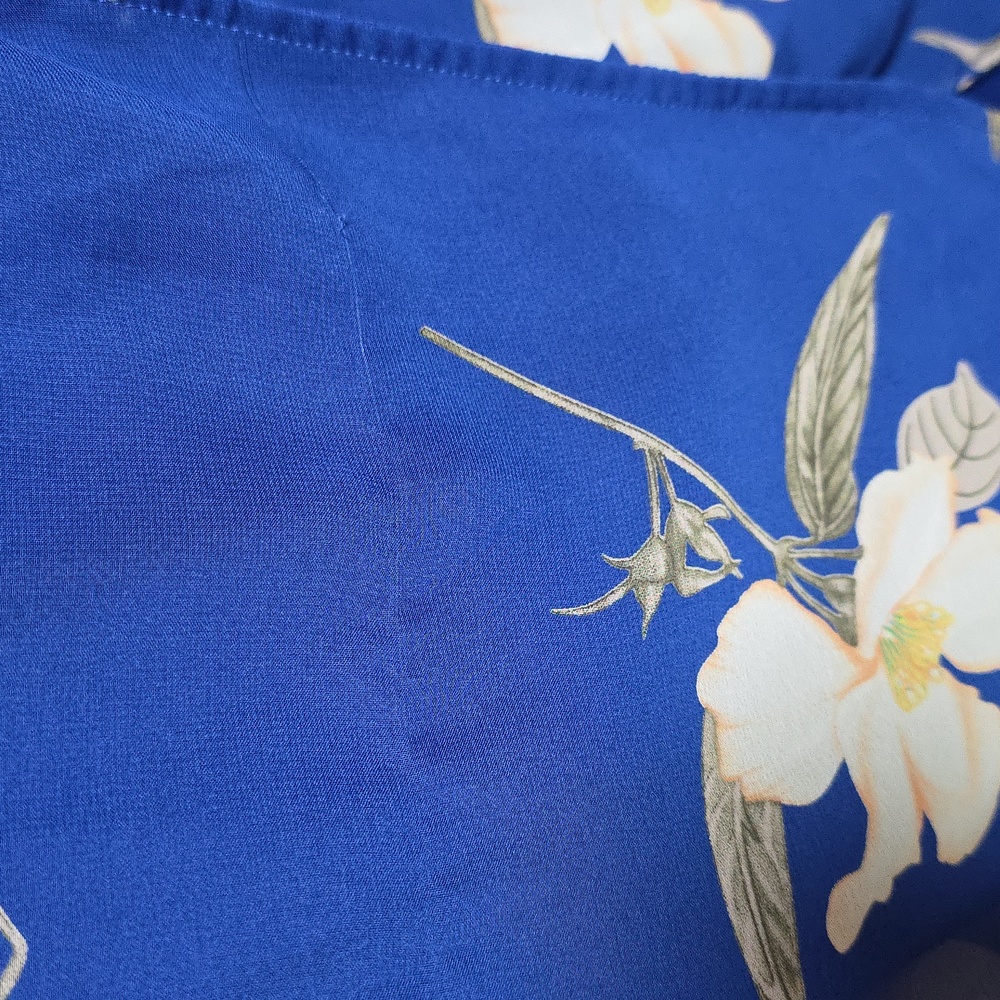 Lulu's Vibrant Blue Dress. Hi Low. - Picture 4 of 6